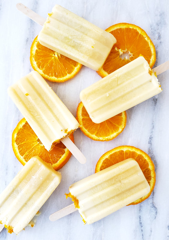 Vegan Orange Creamsicles
